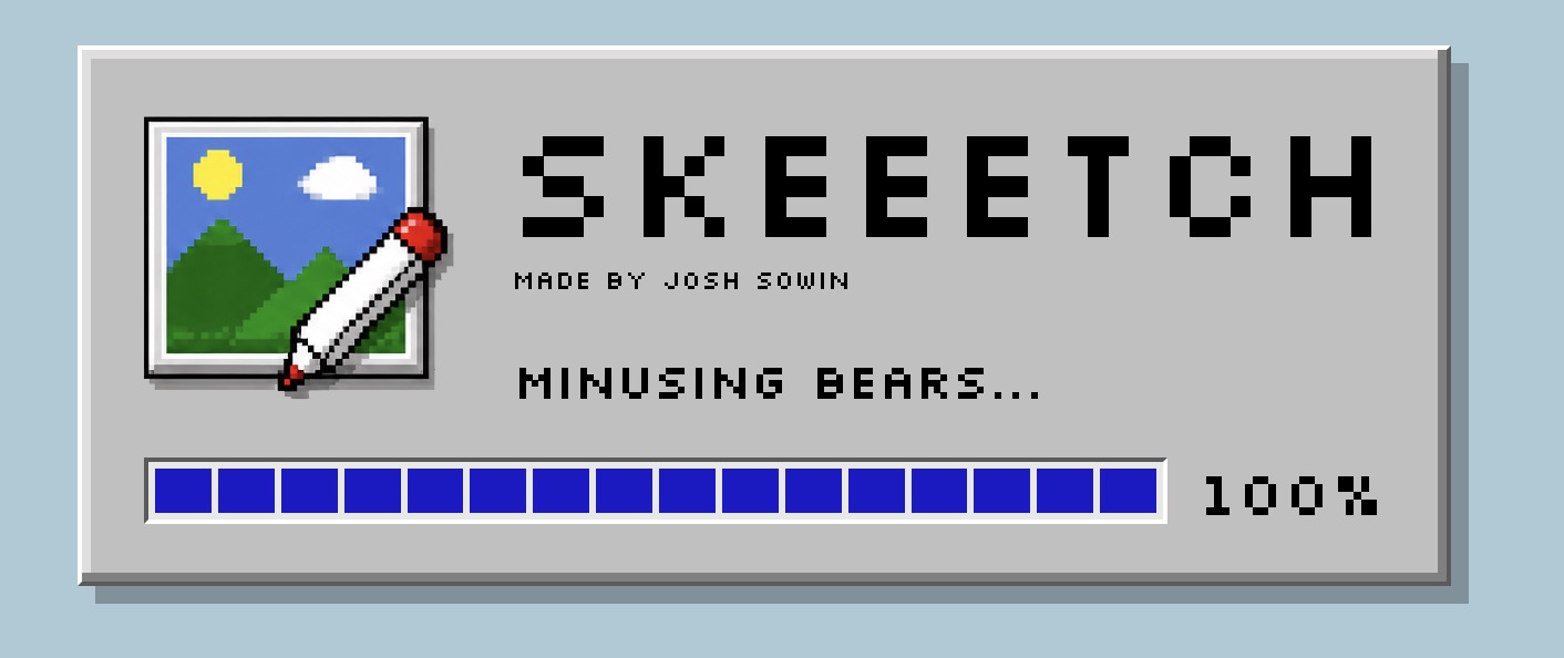 The new Win95-style loading screen